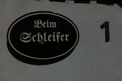 Beim Schleifer - Hausname