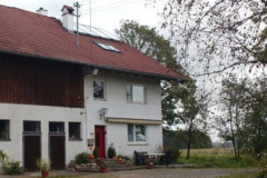 Terrasse vor dem Haus
